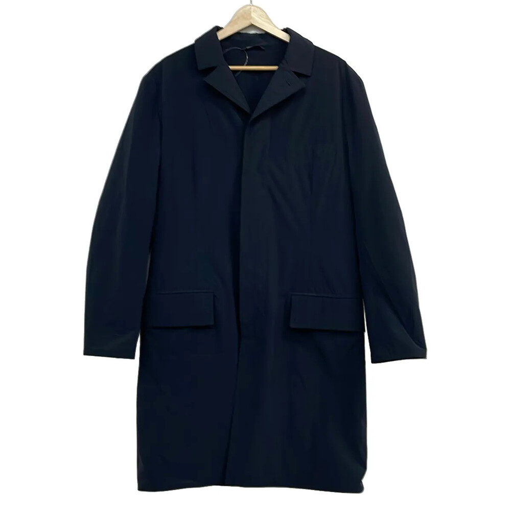 Hermes Dark Navy Men's Coat #332676H70B